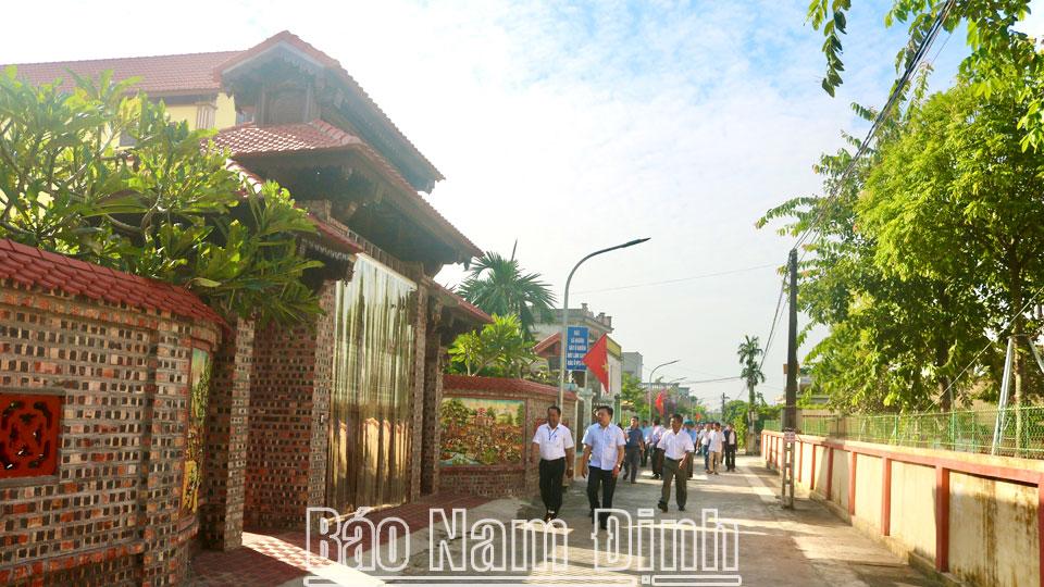 Những mô hình “Xóm, tổ dân phố văn hóa kiểu mẫu” ở Hải Hậu