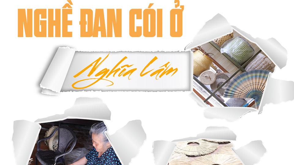Nghề đan cói ở Nghĩa Lâm