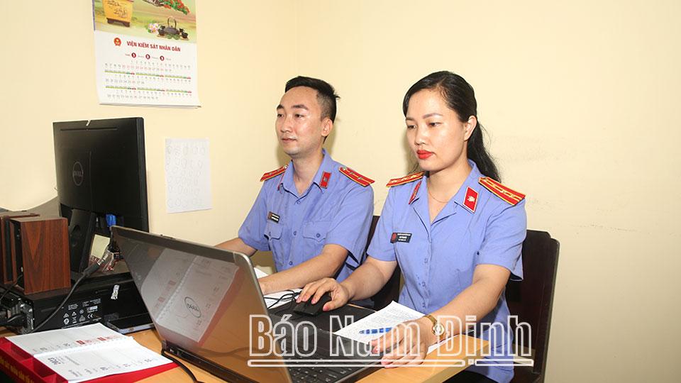 Ngành Kiểm sát nhân dân tỉnh ứng dụng hiệu quả công nghệ thông tin vào hoạt động nghiệp vụ