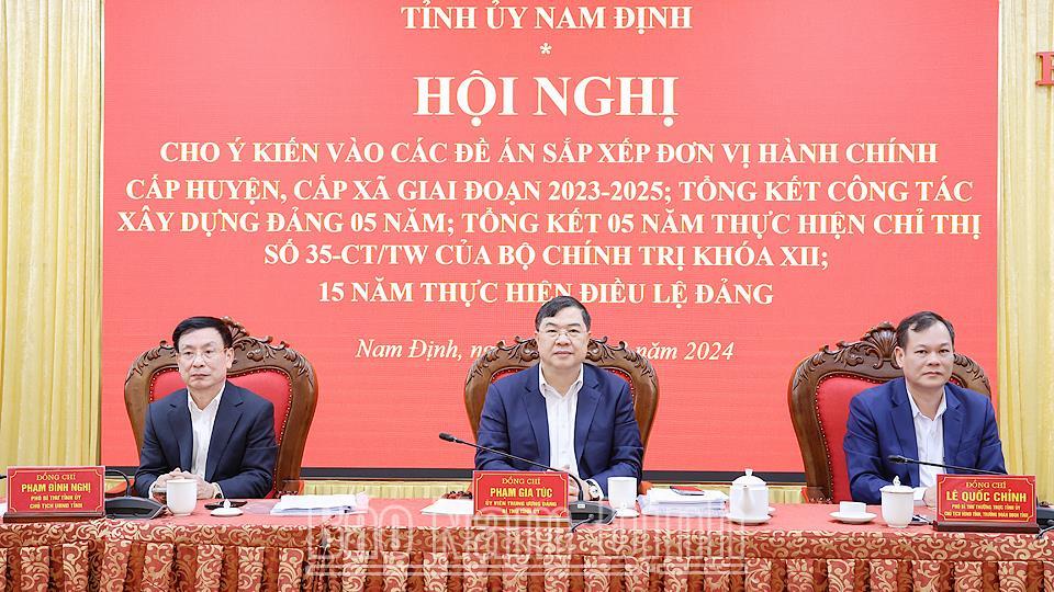 Hội nghị lần thứ 28 Ban Chấp hành Đảng bộ tỉnh khóa XX
