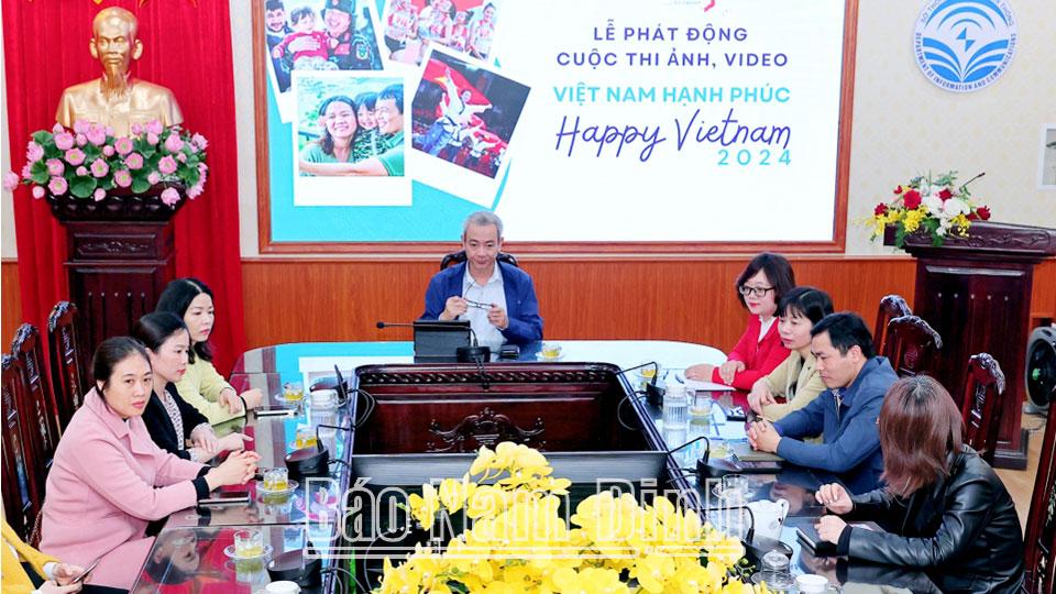 Phát động cuộc thi ảnh, video “Việt Nam hạnh phúc - Happy Vietnam 2024”