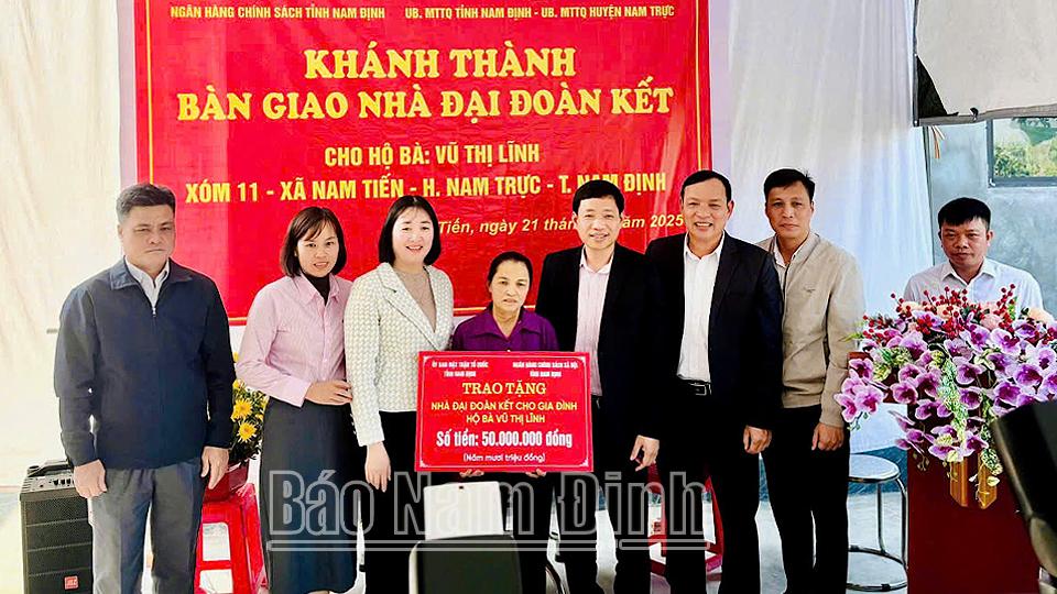 Tăng cường triển khai xóa nhà tạm, nhà dột nát