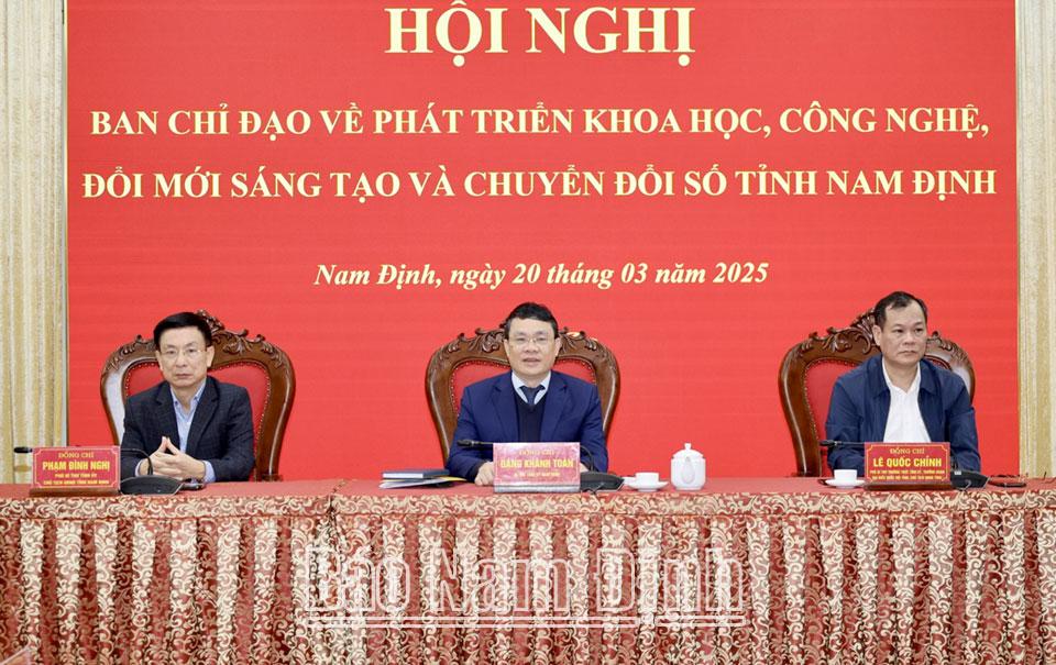 Quyết tâm tạo đột phá phát triển khoa học, công nghệ, đổi mới sáng tạo và chuyển đổi số