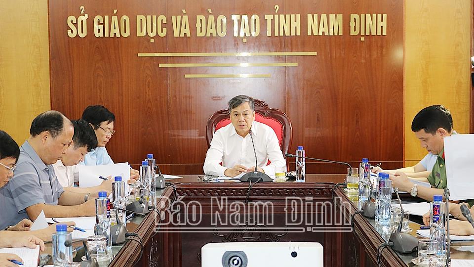 Họp Ban chỉ đạo, Ban tổ chức Hội khỏe Phù Đổng tỉnh lần thứ XI năm 2024