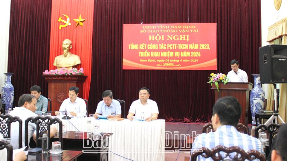 Sở Giao thông Vận tải triển khai nhiệm vụ phòng, chống thiên tai năm 2024