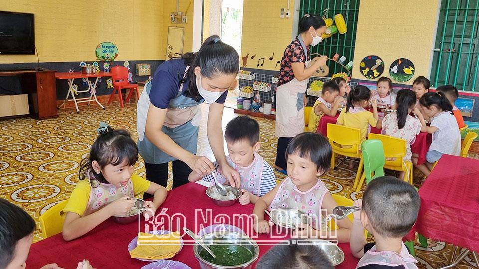 Xuân Trường xây dựng môi trườngan toàn, lành mạnh cho trẻ em