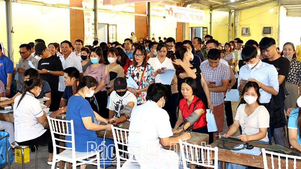 Giao Thuỷ lan toả phong trào hiến máu tình nguyện