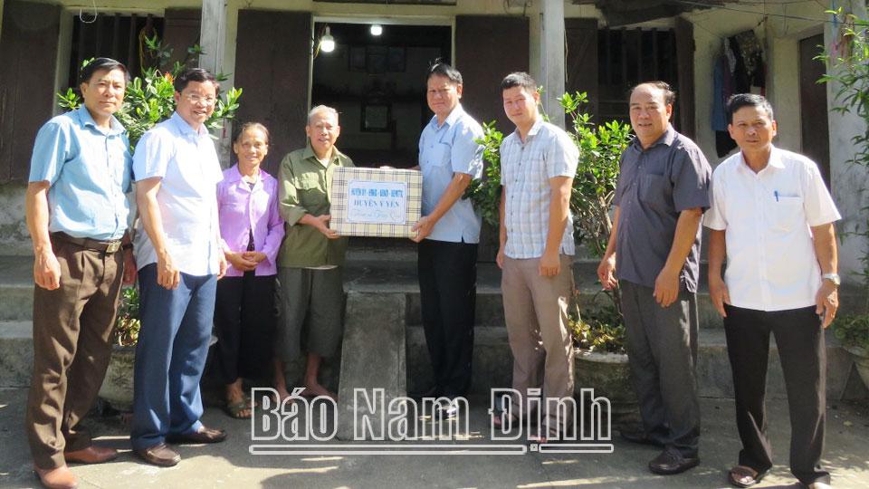 Ý Yên chăm lo đối tượngchính sách, người có công