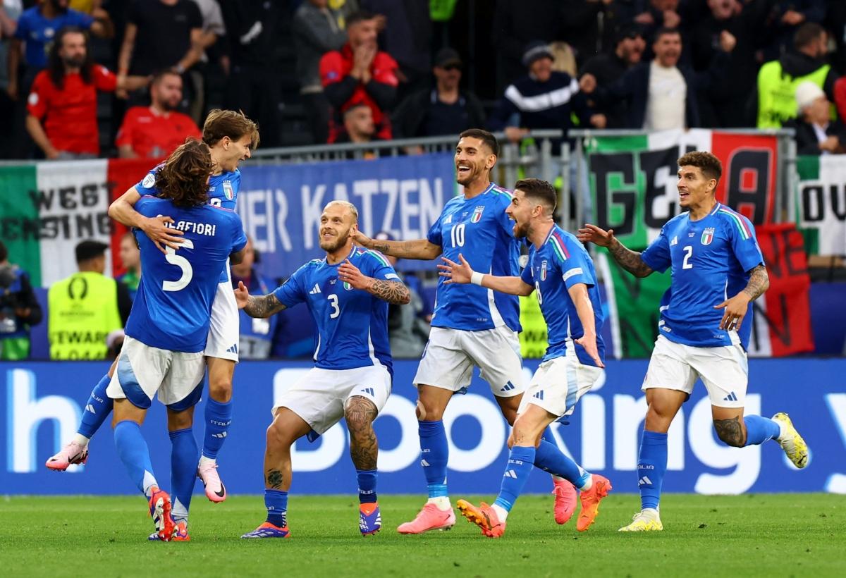 Kết quả EURO 2024 hôm nay 16/6: Italia nhọc nhằn thắng sát nút Albania