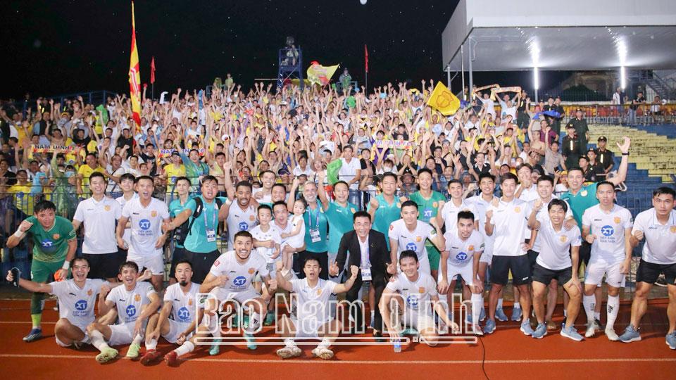 Câu lạc bộ bóng đá Thép Xanh Nam Địnhvới giấc mơ vô địch V-League