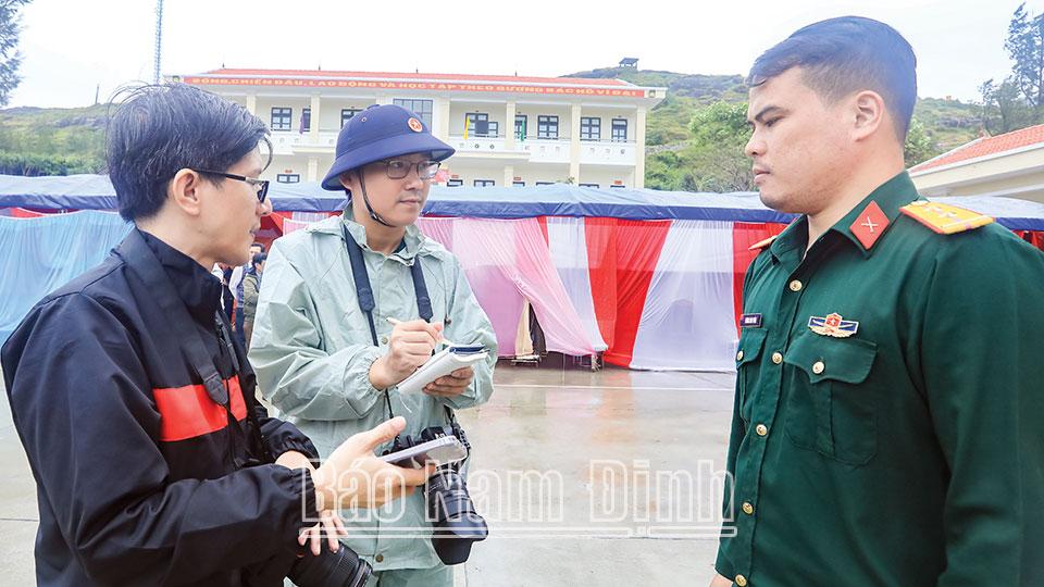 Kỷ niệm tác nghiệpnơi biển, đảo