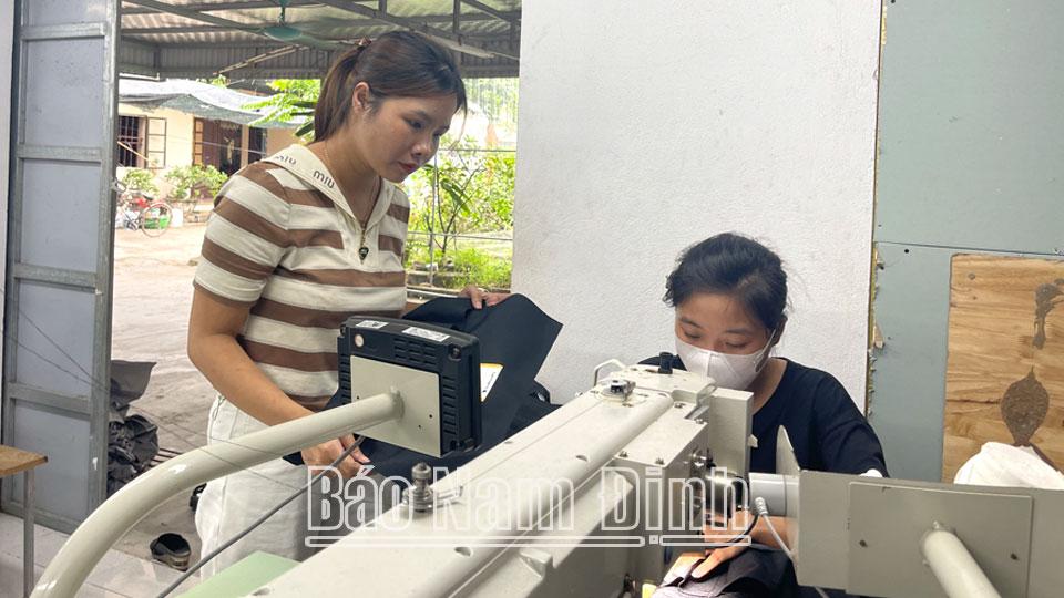 Thanh niên Nam Trựcnăng động phát triển kinh tế