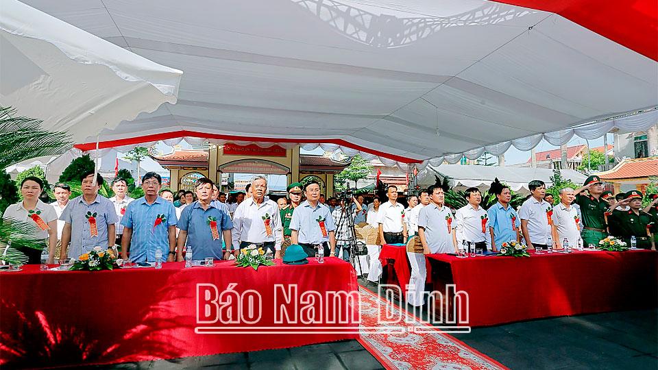 Khánh thành Nghĩa trang Liệt sĩ Thị trấn Ngô Đồng