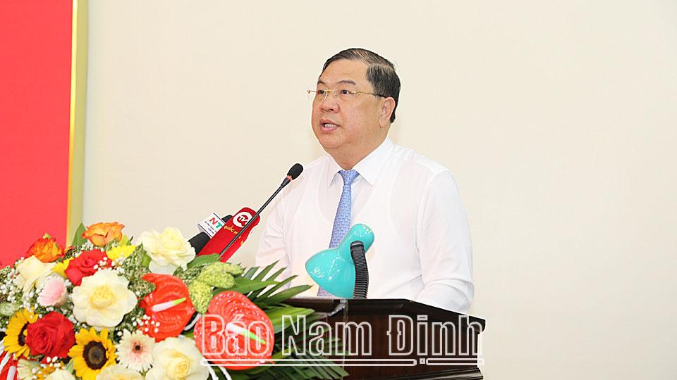 Bài phát biểu của đồng chí Phạm Gia Túc, Ủy viên BCH Trung ương Đảng, Bí thư Tỉnh ủy tại Kỳ họp