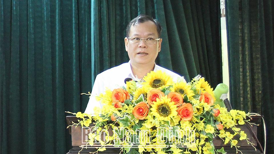 Tiếp tục phát huy tinh thần đoàn kết, đẩy mạnh thực hiện các phong trào thi đua yêu nước