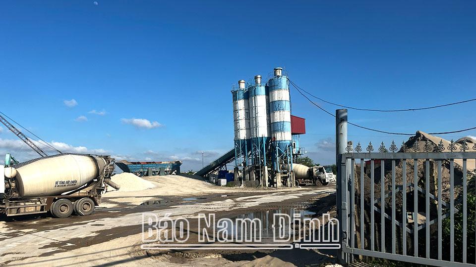 Nghĩa Hưng kiên quyết giải tỏa vi phạmtrả lại mặt bằng hành lang thoát lũ