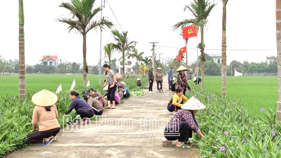 Đổi thayở vùng quê cách mạng