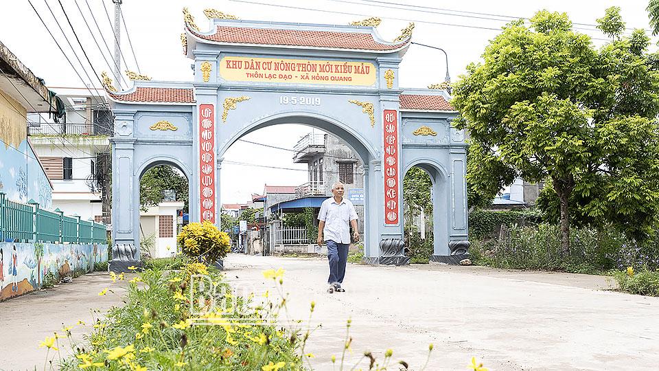 Tác phẩm tham dự giải báo chí Búa Liềm vàng lần thứ VIII-2023: Đảng viên tiên phong,lòng dân đồng thuận ở Hồng Quang