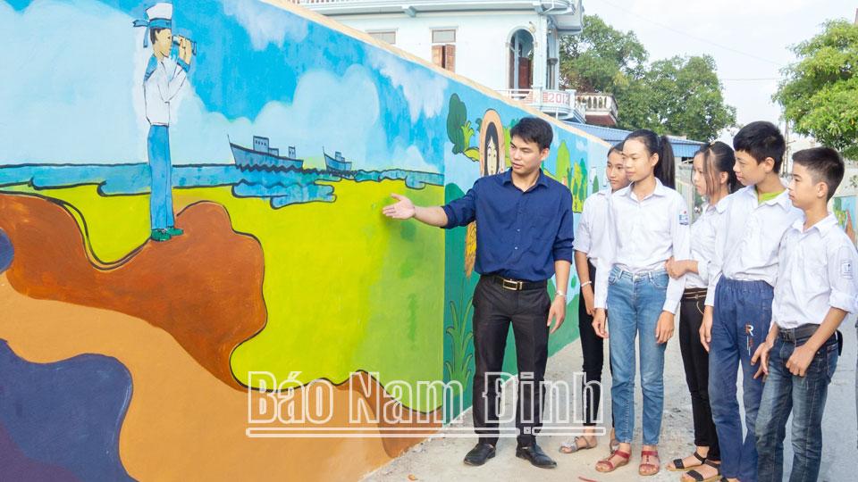 Diện mạo mới từ những con đường bích họa