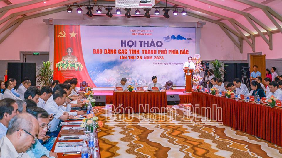 Hội thảo Báo Đảng các tỉnh, thành phố phía Bắc lần thứ 28 năm 2023