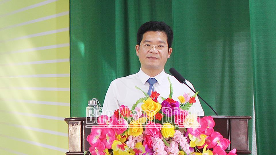 Hải Hậu sơ kết thực hiện Nghị quyết về xây dựng nông thôn mới nâng cao, kiểu mẫu giai đoạn 2021-2025