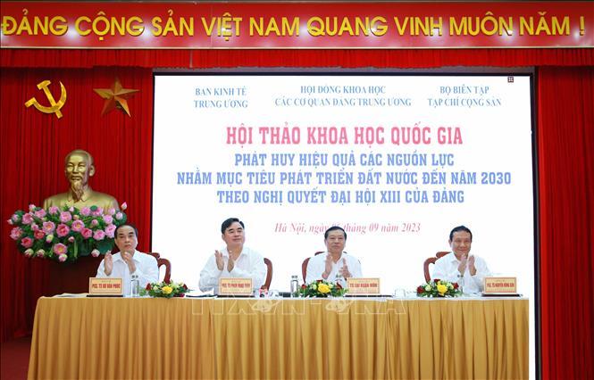 Sử dụng hiệu quả các nguồn lựcđể phát triển đất nước