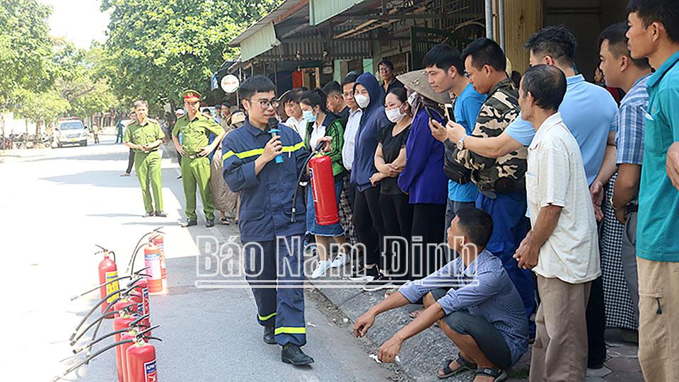 Thành phố Nam Định tăng cường công tác phòng cháy, chữa cháy