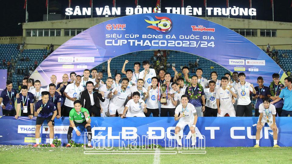 Câu lạc bộ Thép Xanh Nam Địnhsẵn sàng cho mùa giải mới 2024-2025