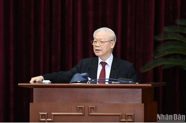 Phát biểu của Tổng Bí thư Nguyễn Phú Trọng bế mạc Hội nghị lần thứ 8 Ban Chấp hành Trung ương Đảng khoá XIII