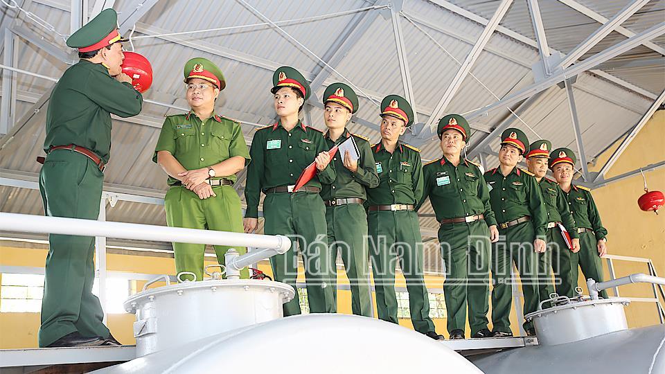 Hội thi “Kho Xăng dầu chiến thuật chính quy, an toàn, tiết kiệm” năm 2024