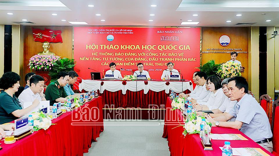 Phát huy vai trò hệ thống báo Đảng trong công tác đấu tranh phản bác các quan điểm sai trái, thù địch