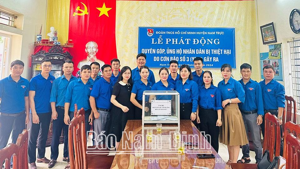 Thanh niên Nam Trựcxung kích tình nguyện vì cuộc sống cộng đồng