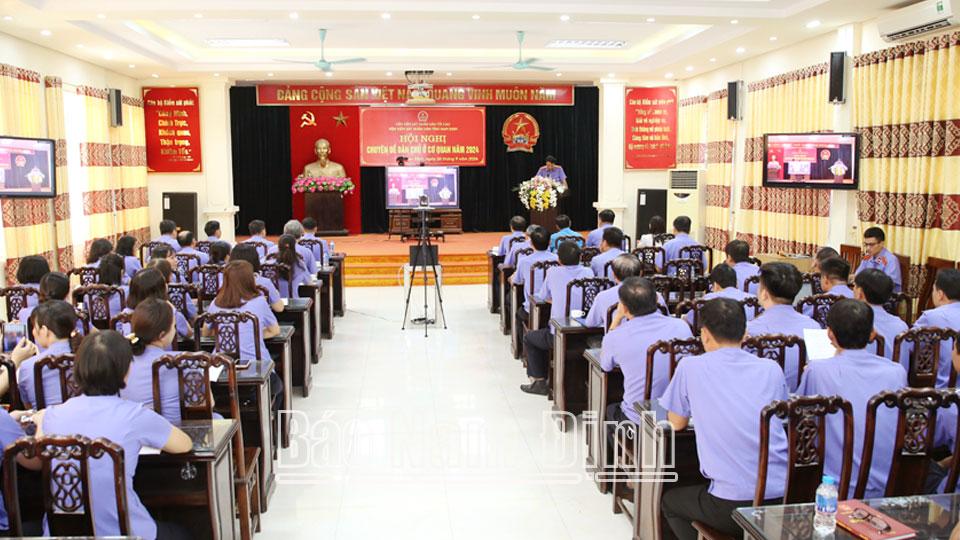 Viện Kiểm sát nhân dân tỉnh Đẩy mạnh thực hiện quy chế dân chủ ở cơ sở