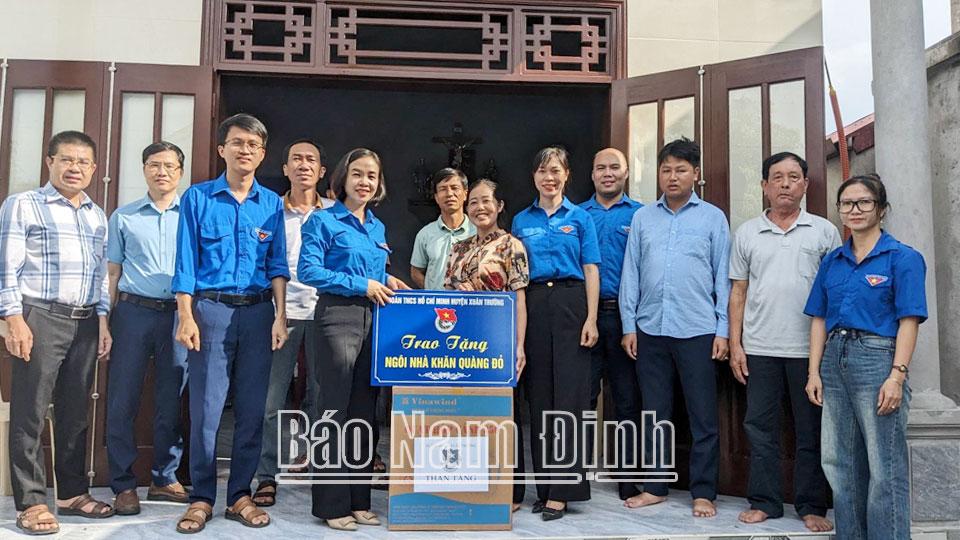 Đoàn Thanh niên Xuân Trườngvới công tác an sinh xã hội