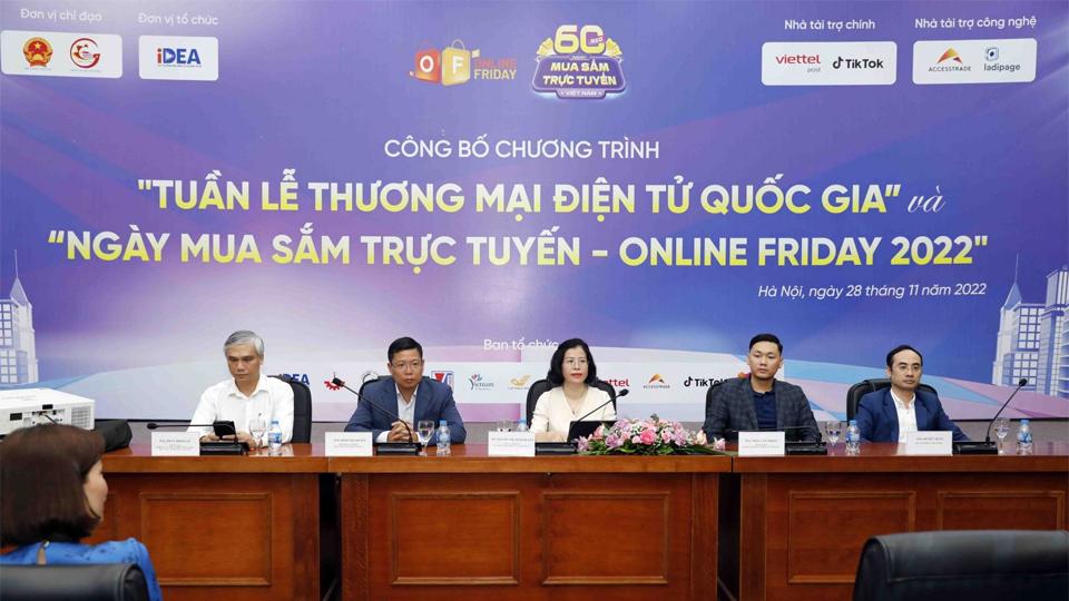 Tuần lễ thương mại điện tử quốc gia và dịp Online Friday 2022