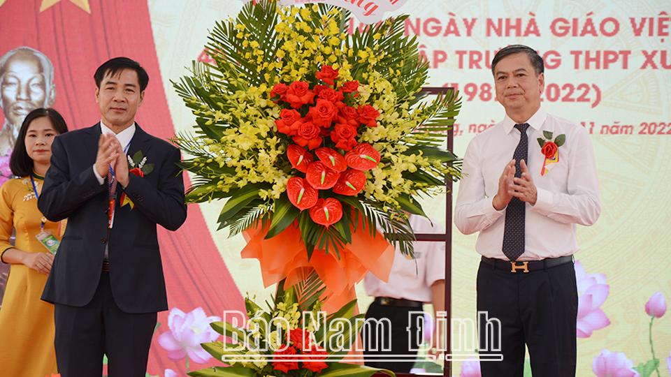 Trường THPT Xuân Trường B kỷ niệm 40 năm ngày thành lập