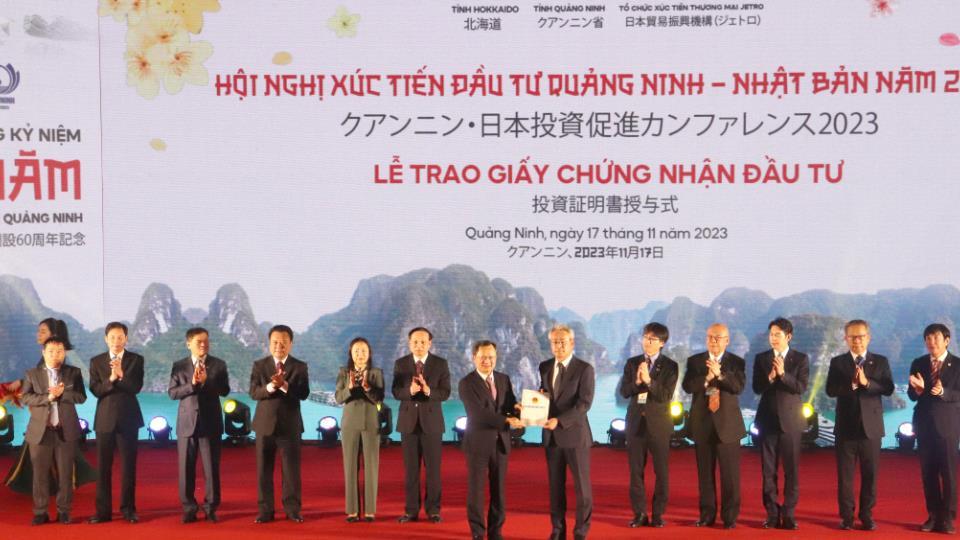 Quảng Ninh: Tăng cường hợp tác thu hút đầu tư từ Nhật Bản
