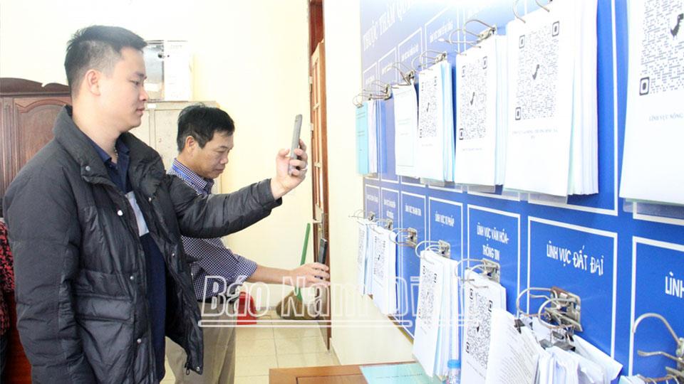 Giải pháp đột phátrong cải cách hành chính ở Mỹ Lộc