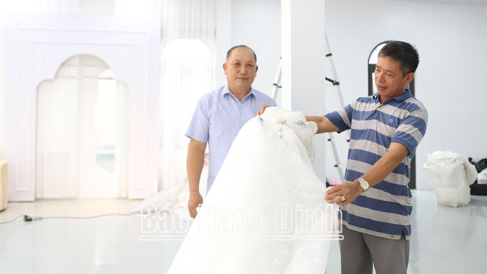 Cựu chiến binh Giao Thủynăng động phát triển kinh tế