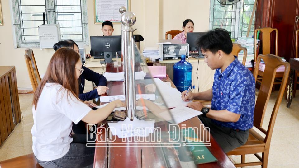 Xã Tân Minh nhanh chóng ổn định hoạt động hiệu quả sau sáp nhập