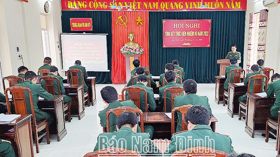 Trung đoàn 180 nâng cao chất lượng công tác quân sự, quốc phòng