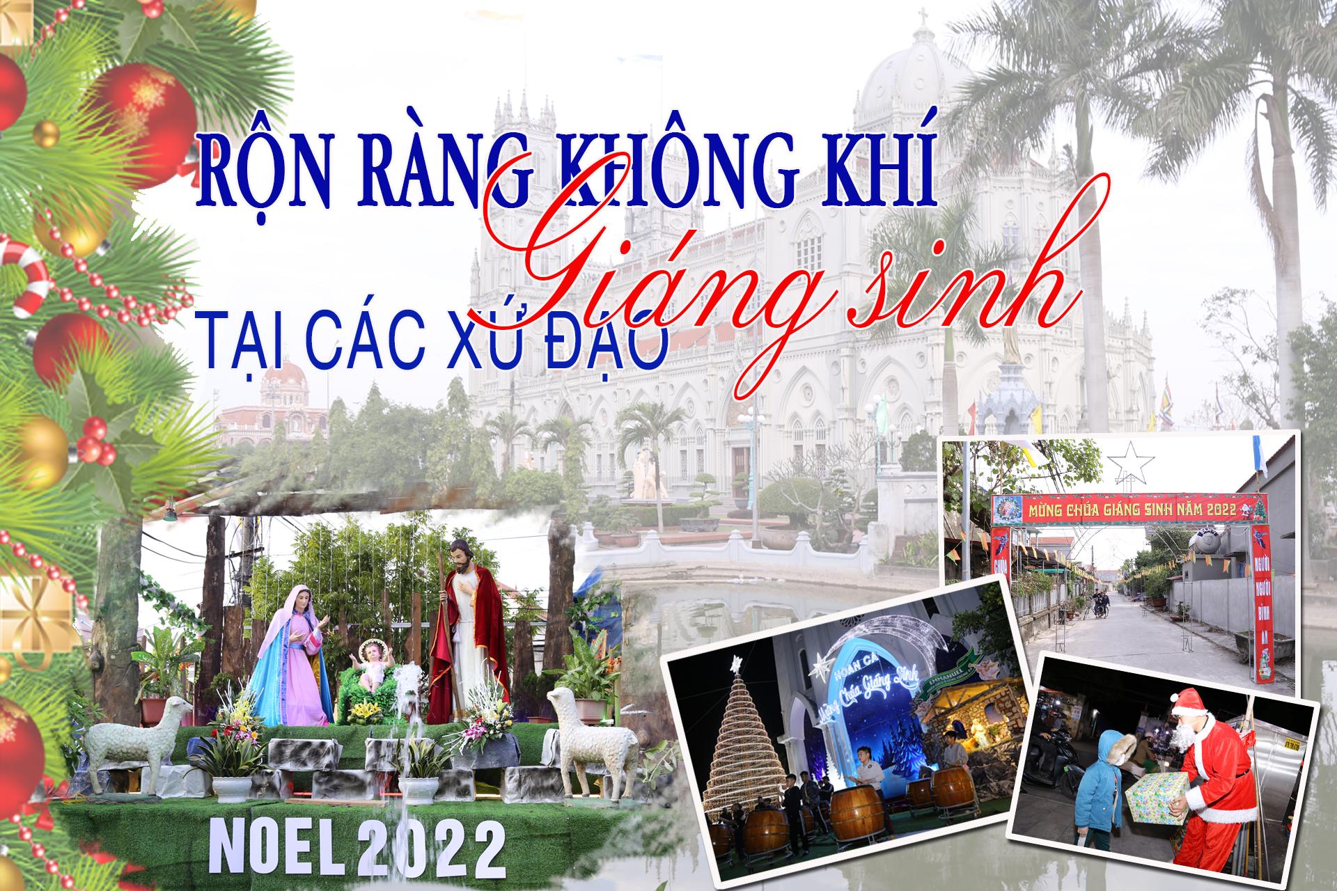 Rộn ràng không khí Giáng sinh tại các xứ đạo