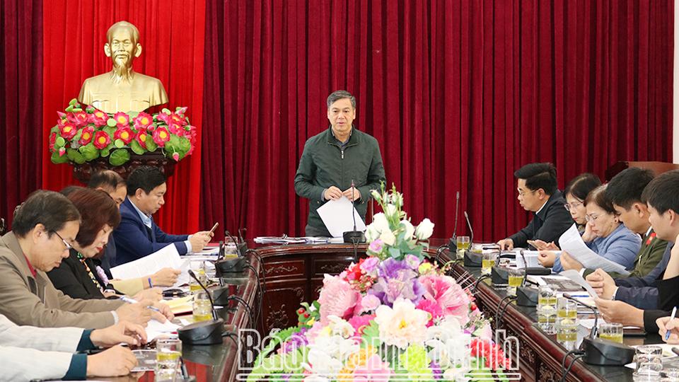 Từ ngày 10 đến 12-12, tổ chức các hoạt động “Ngày của Phở ” tại Nam Định