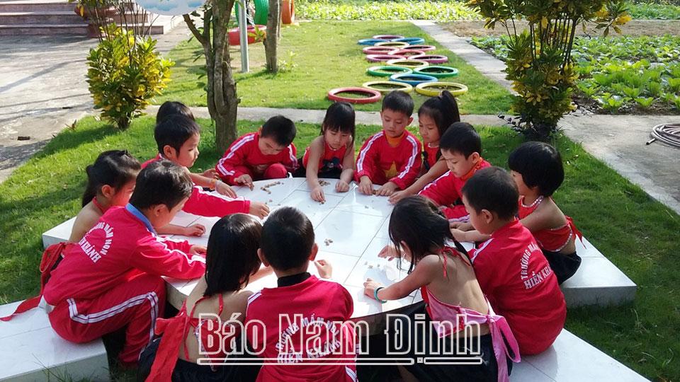 Qua 2 năm thực hiện các chính sách tăng cường phát triển giáo dục mầm non