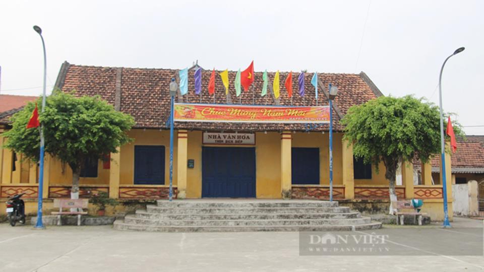 Làng cổ Dịch Diệp ở Nam Định được Vua Tự Đức ban tặng 4 chữ "Thiện tục khả phong"
