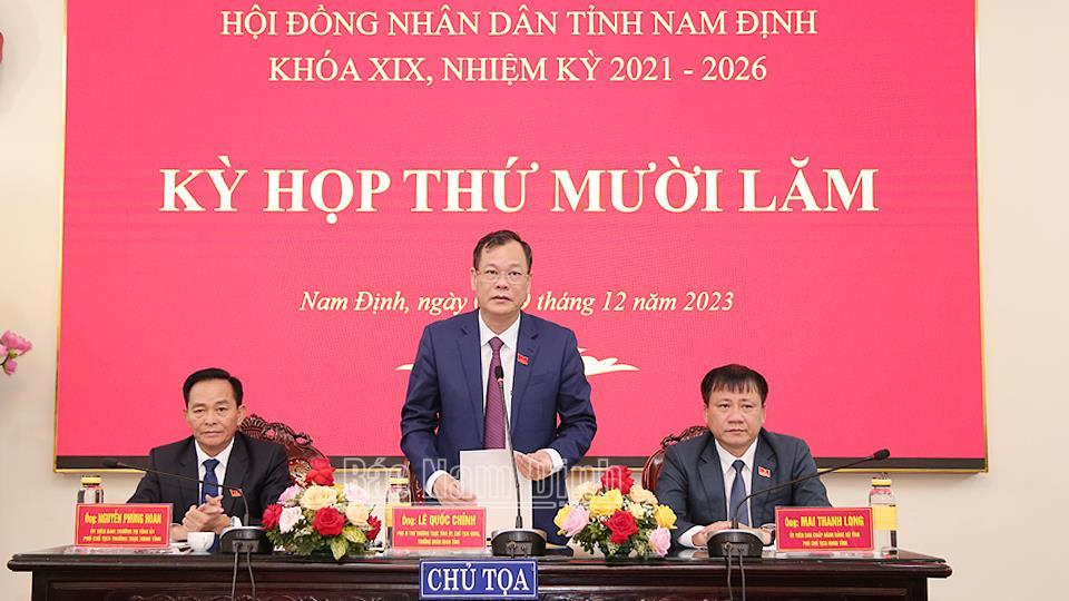 Bế mạc kỳ họp thứ mười lăm HĐND tỉnh khóa XIX, nhiệm kỳ 2021 - 2026