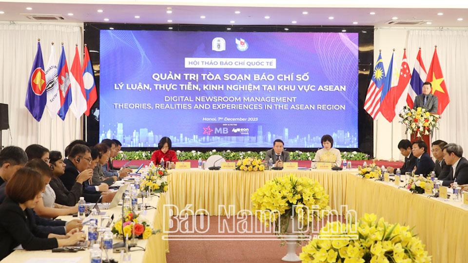 Hội thảo Quốc tế về Quản trị tòa soạn báo chí số