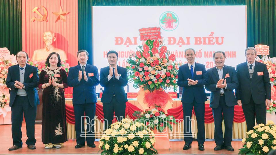 Đại hội đại biểu Hội Người cao tuổi thành phố Nam Định lần thứ I, nhiệm kỳ 2024-2029