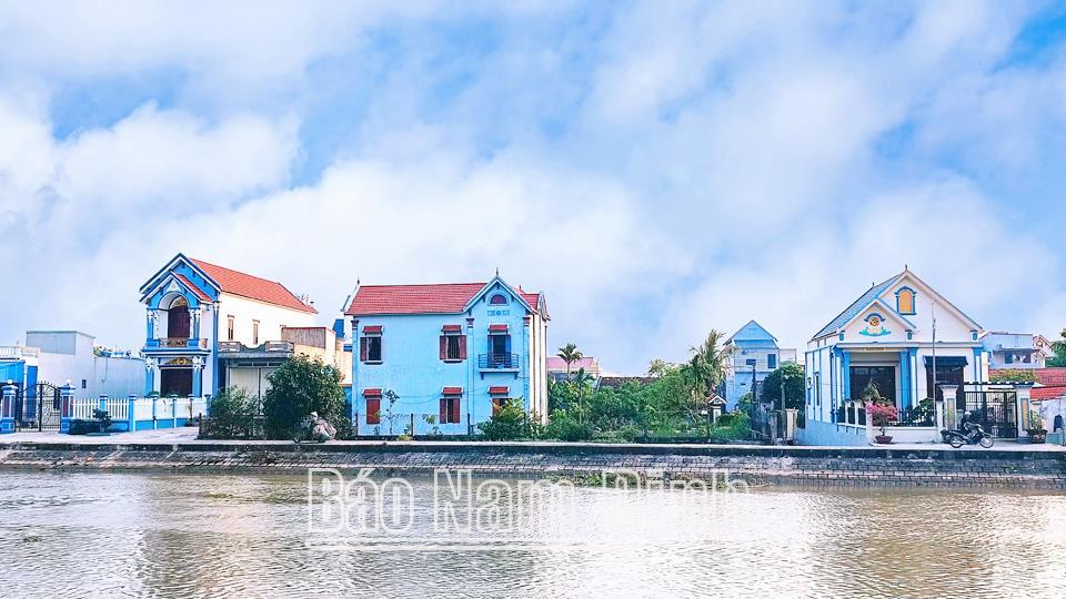 Nghĩa Sơn xây dựng xã nông thôn mới kiểu mẫunổi trội về chuyển đổi số