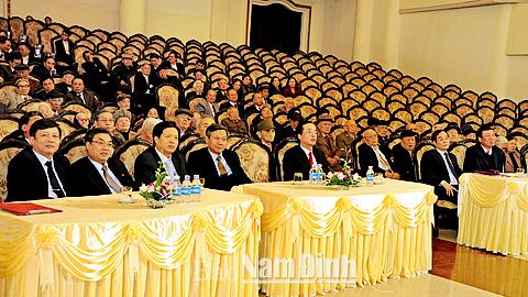 Gặp mặt đại biểu cán bộ lão thành cách mạng, cán bộ tiền khởi nghĩa và nguyên Tỉnh uỷ viên qua các thời kỳ nhân kỷ niệm 85 năm Ngày thành lập Đảng